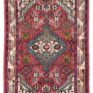 Persisk teppe - Nomadisk - 125 x 79 cm - rød