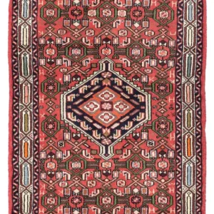 Persisk teppe - Nomadisk - 125 x 80 cm - rød