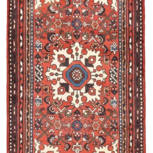 Persisk teppe - Nomadisk - 125 x 72 cm - rød