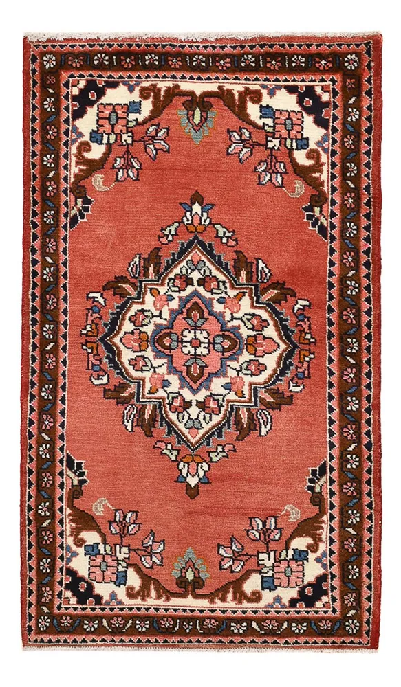 Persisk teppe - Nomadisk - 125 x 70 cm - rød