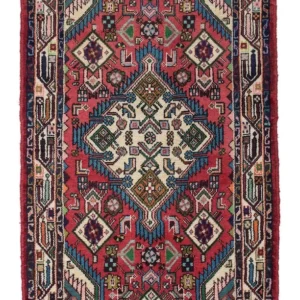 Persisk teppe - Nomadisk - 125 x 77 cm - rød
