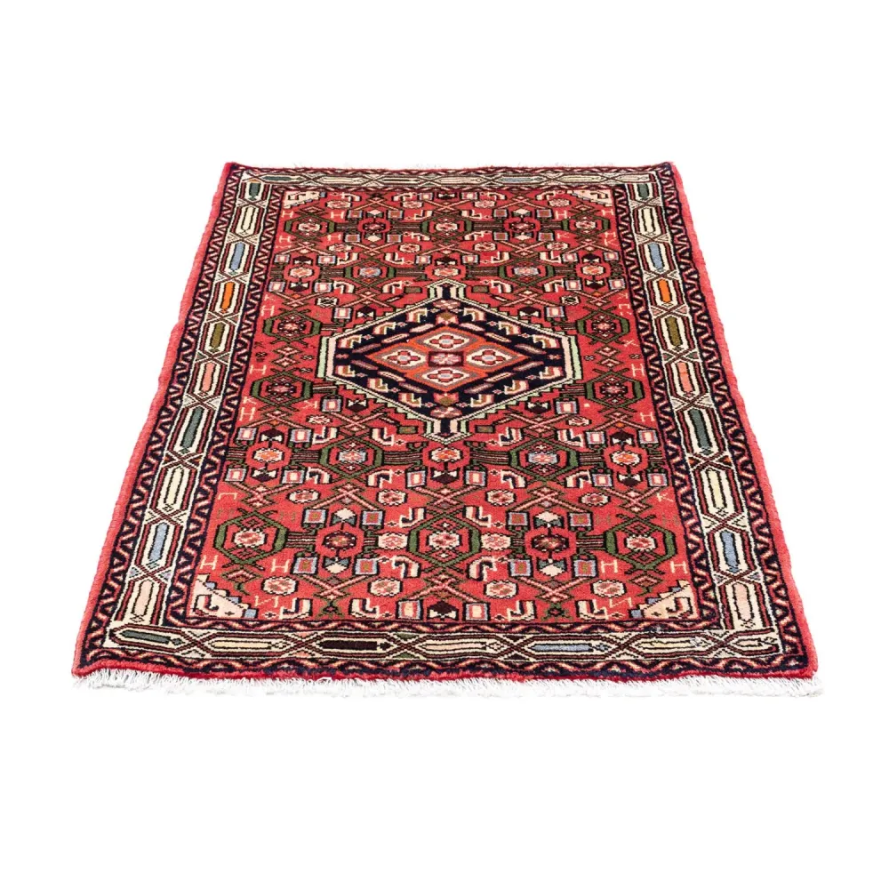 Persisk teppe - Nomadisk - 125 x 80 cm - rød