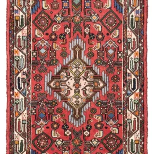 Persisk teppe - Nomadisk - 125 x 80 cm - rød