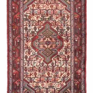 Persisk teppe - Nomadisk - 125 x 84 cm - beige