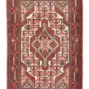 Persisk teppe - Nomadisk - 125 x 80 cm - beige