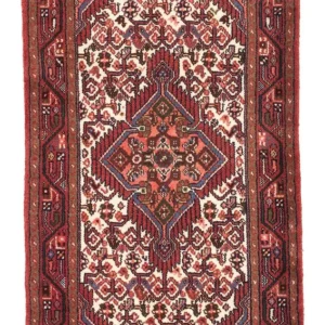 Persisk teppe - Nomadisk - 125 x 80 cm - beige