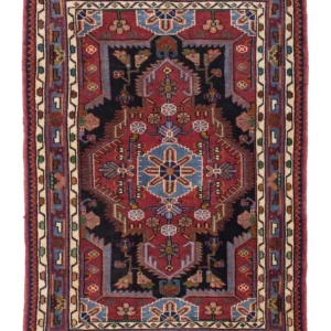 Persisk teppe - Nomadisk - 125 x 92 cm - rust