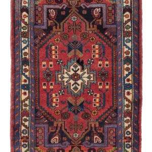 Persisk teppe - Nomadisk - 125 x 88 cm - rust