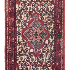 Persisk teppe - Nomadisk - 126 x 75 cm - beige