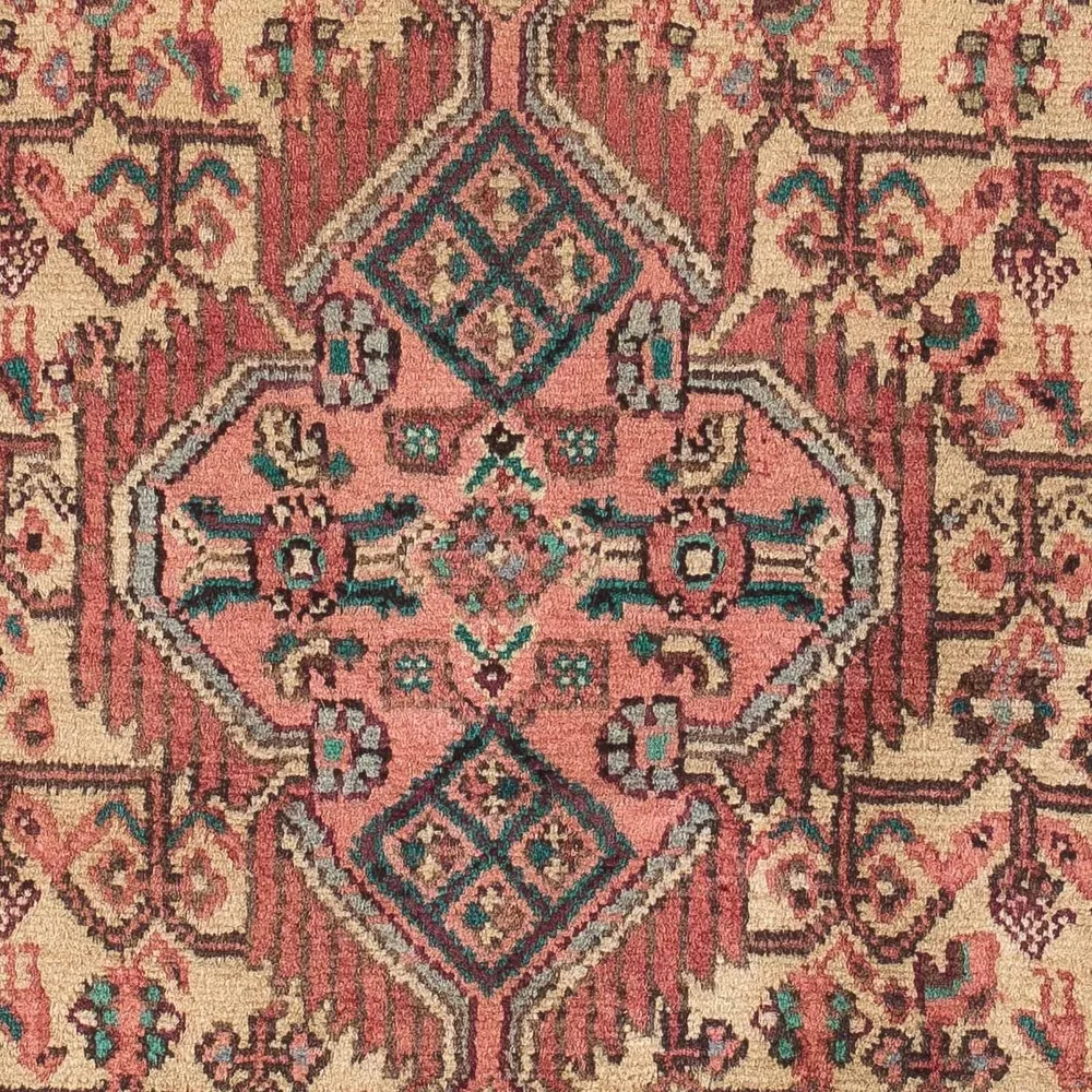 Persisk teppe - Nomadisk - 126 x 80 cm - lys rød