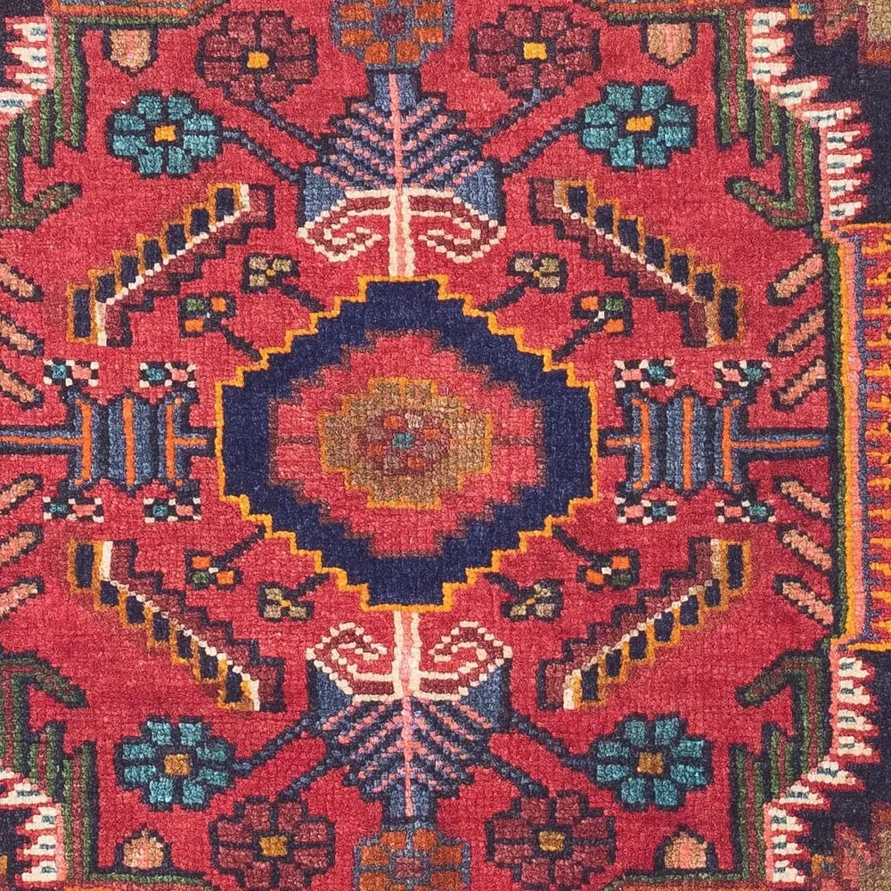 Persisk teppe - Nomadisk - 127 x 86 cm - rød