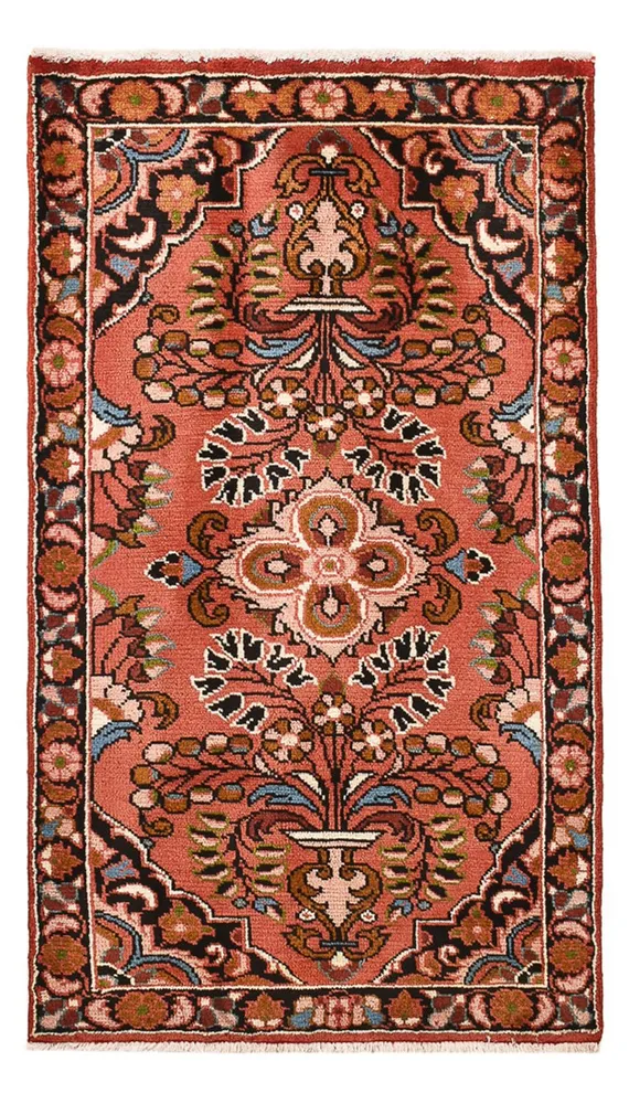 Persisk teppe - Nomadisk - 127 x 72 cm - lys rød