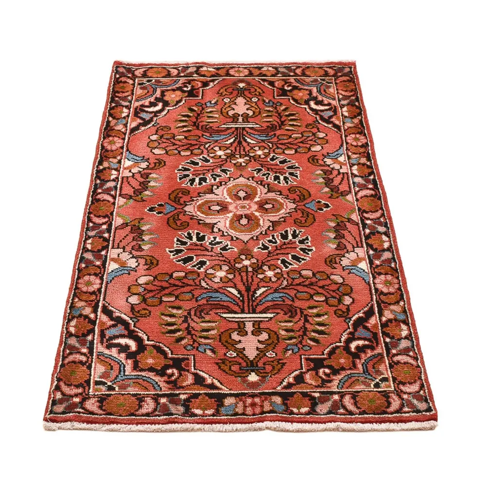 Persisk teppe - Nomadisk - 127 x 72 cm - lys rød