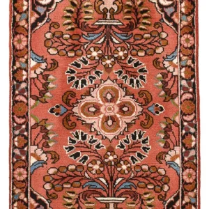 Persisk teppe - Nomadisk - 127 x 72 cm - lys rød