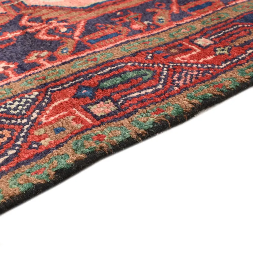 Persisk teppe - Nomadisk - 128 x 81 cm - lys rød