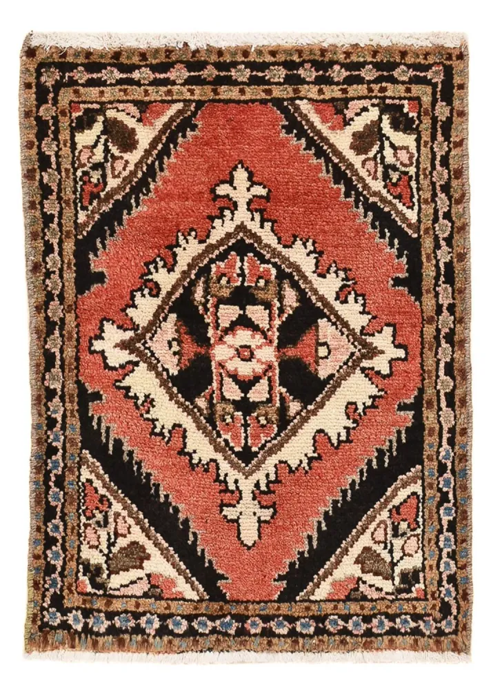 Persisk teppe - Nomadisk - 68 x 48 cm - rød