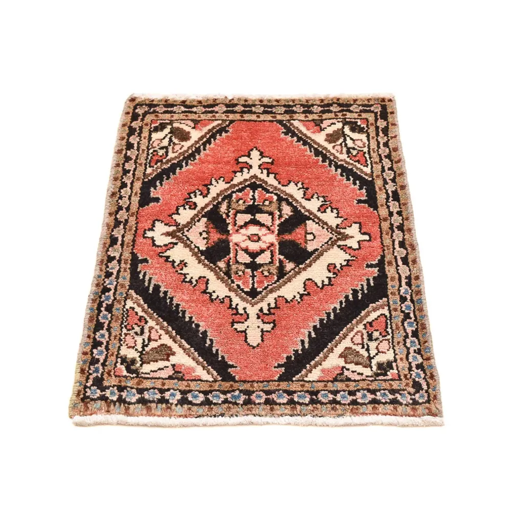 Persisk teppe - Nomadisk - 68 x 48 cm - rød