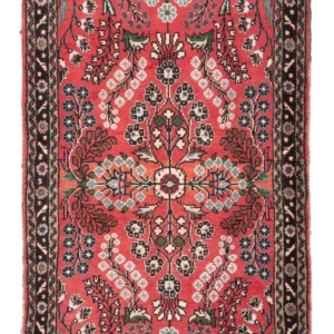 Persisk teppe - Nomadisk - 129 x 85 cm - rød