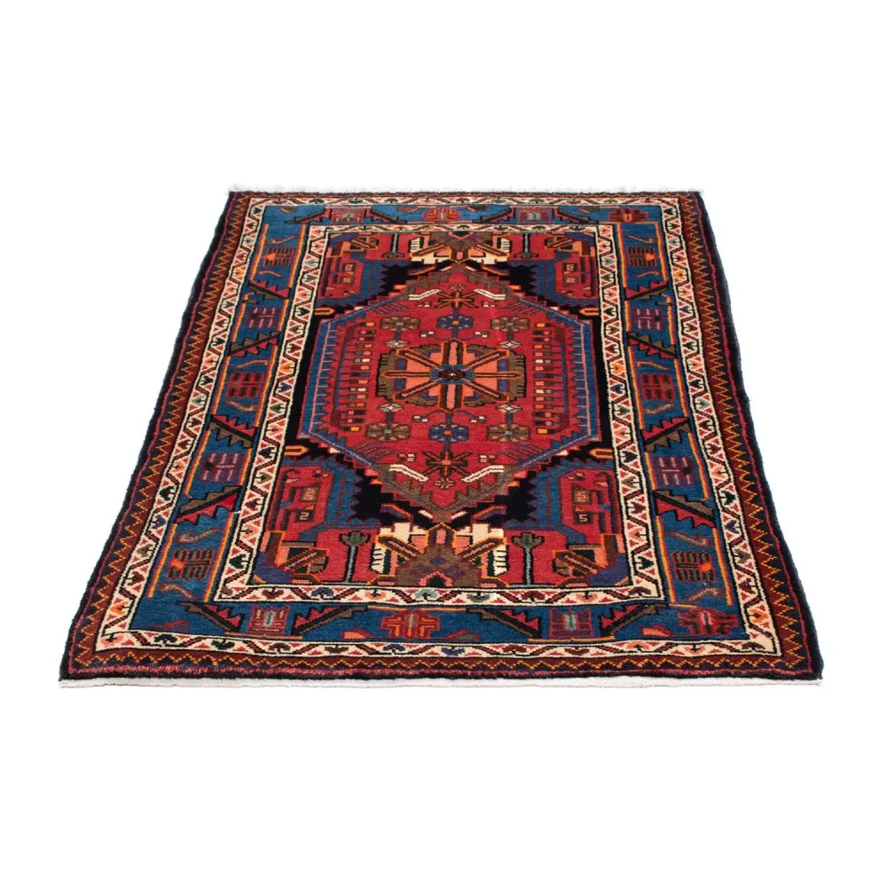 Persisk teppe - Nomadisk - 129 x 84 cm - flerfarget