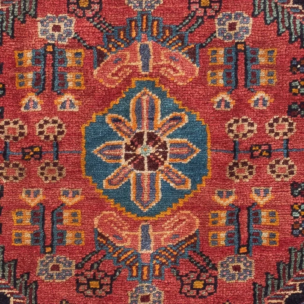 Persisk teppe - Nomadisk - 130 x 90 cm - rød