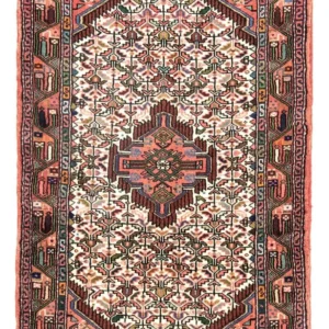 Persisk teppe - Nomadisk - 130 x 90 cm - beige