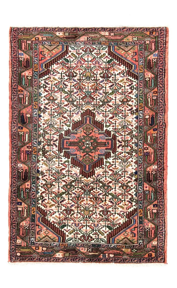 Persisk teppe - Nomadisk - 130 x 90 cm - beige