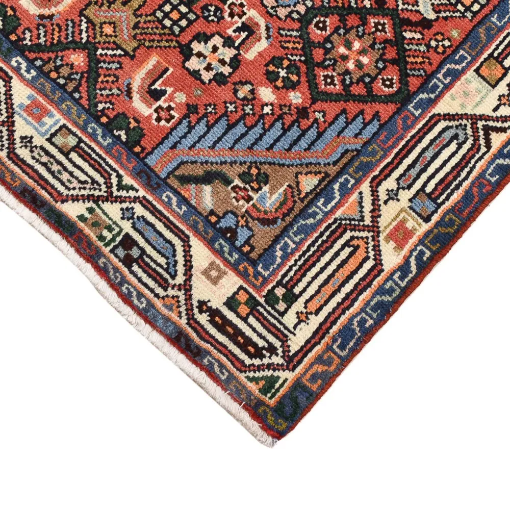 Persisk teppe - Nomadisk - 130 x 80 cm - flerfarget