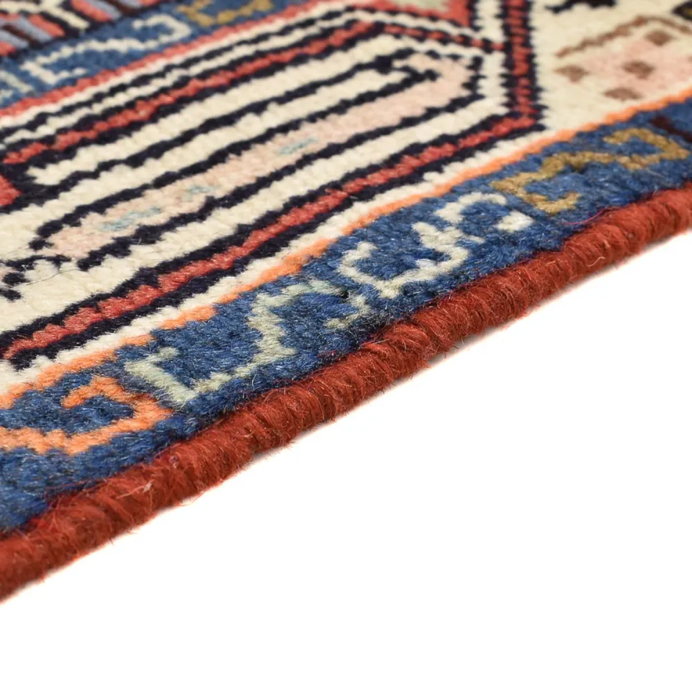 Persisk teppe - Nomadisk - 130 x 80 cm - flerfarget