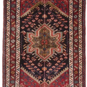 Persisk teppe - Nomadisk - 130 x 82 cm - flerfarget