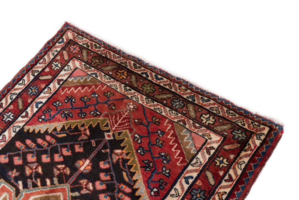 Persisk teppe - Nomadisk - 130 x 82 cm - flerfarget