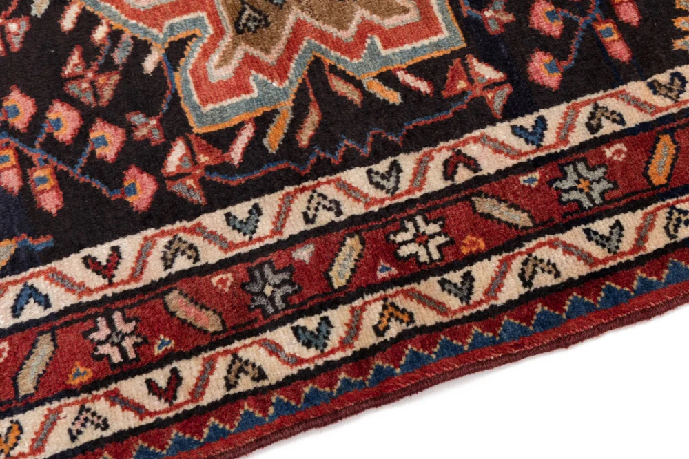 Persisk teppe - Nomadisk - 130 x 82 cm - flerfarget