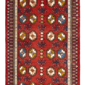 Persisk teppe - Nomadisk - 130 x 64 cm - flerfarget