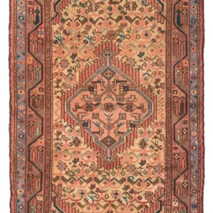 Persisk teppe - Nomadisk - 130 x 80 cm - lys rød