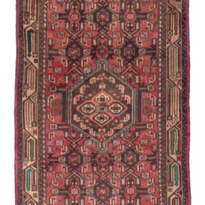 Persisk teppe - Nomadisk - 130 x 82 cm - lys rød