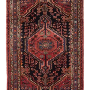 Persisk teppe - Nomadisk - 130 x 88 cm - mørkeblå