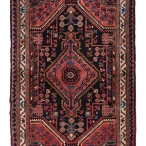 Persisk teppe - Nomadisk - 130 x 85 cm - mørkeblå