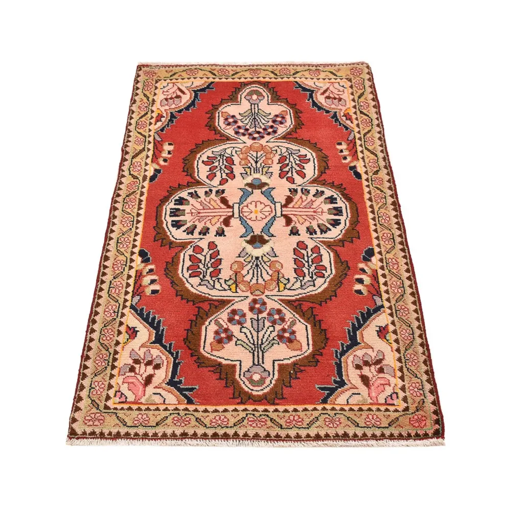 Persisk teppe - Nomadisk - 131 x 73 cm - rød