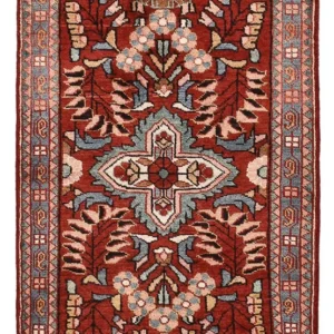 Persisk teppe - Nomadisk - 131 x 72 cm - rød