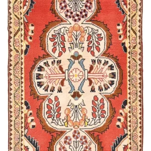 Persisk teppe - Nomadisk - 131 x 73 cm - rød