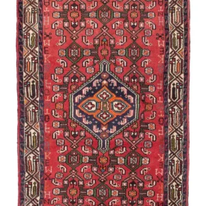 Persisk teppe - Nomadisk - 132 x 77 cm - rød