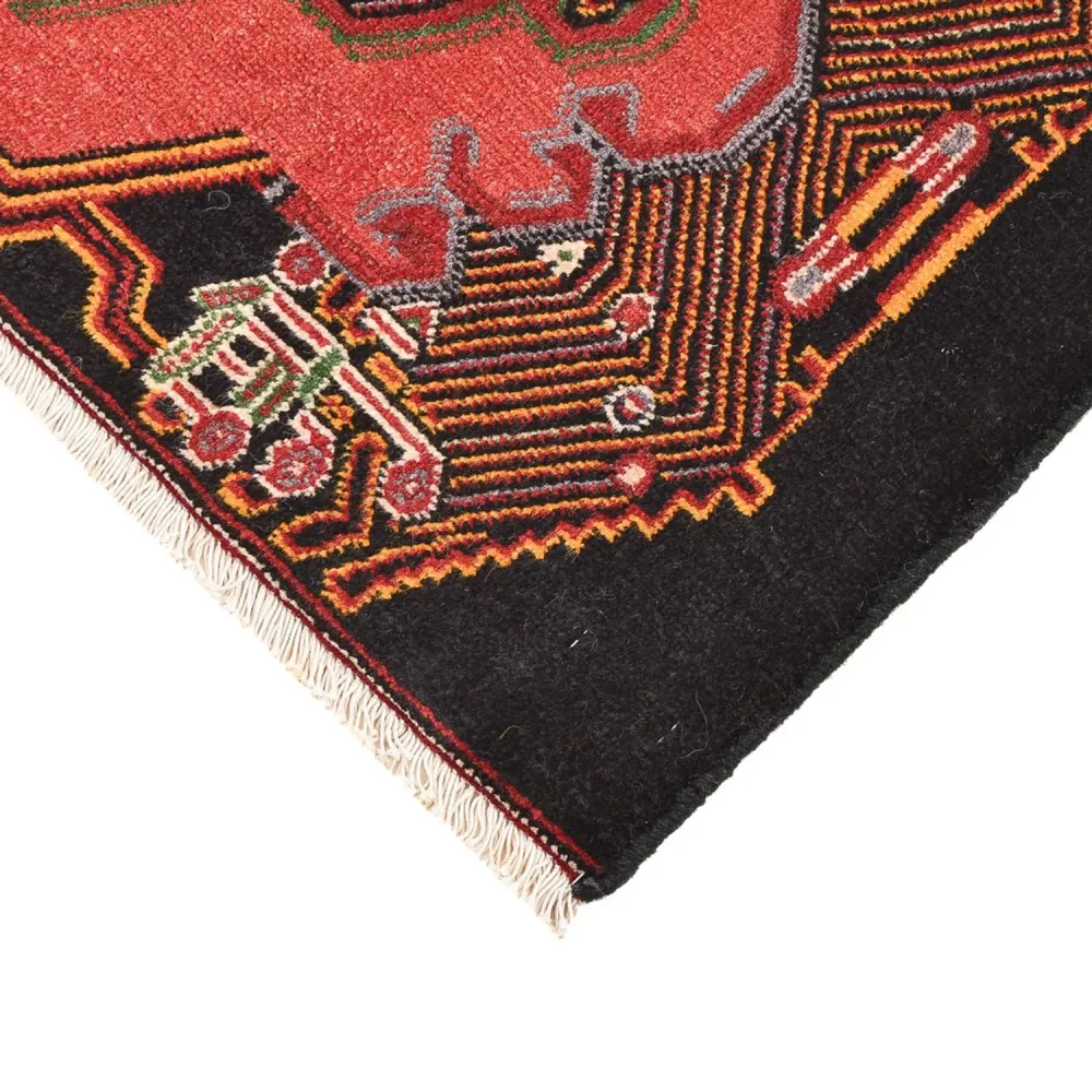 Persisk teppe - Nomadisk - 70 x 47 cm - rød