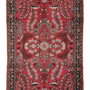 Persisk teppe - Nomadisk - 133 x 81 cm - rød