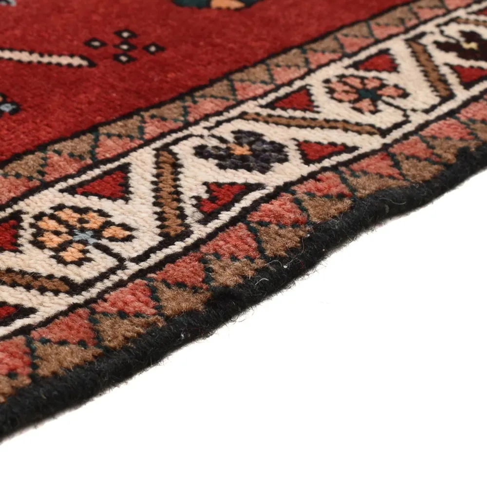Persisk teppe - Nomadisk - 133 x 90 cm - rød