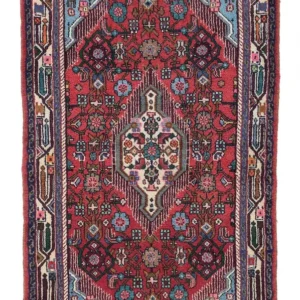 Persisk teppe - Nomadisk - 133 x 81 cm - rød