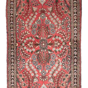 Persisk teppe - Nomadisk - 133 x 85 cm - lys rød