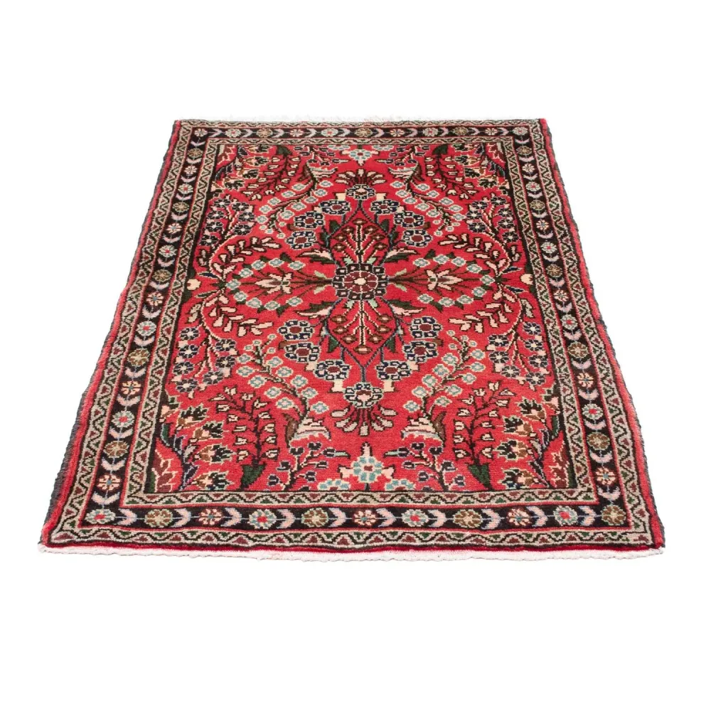 Persisk teppe - Nomadisk - 133 x 85 cm - lys rød