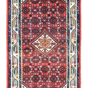 Persisk teppe - Nomadisk - 135 x 85 cm - rød