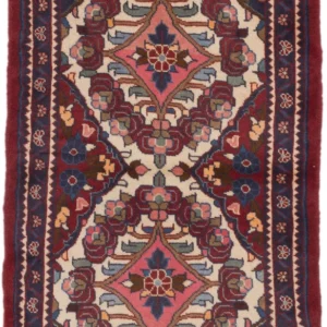 Persisk teppe - Nomadisk - 135 x 75 cm - flerfarget