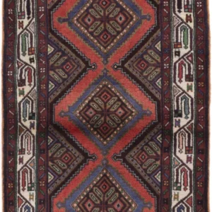 Persisk teppe - Nomadisk - 135 x 78 cm - flerfarget