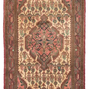 Persisk teppe - Nomadisk - 135 x 80 cm - lys rød